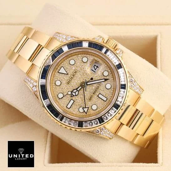 View 8 of Rolex Gold Diamond Watch Replica