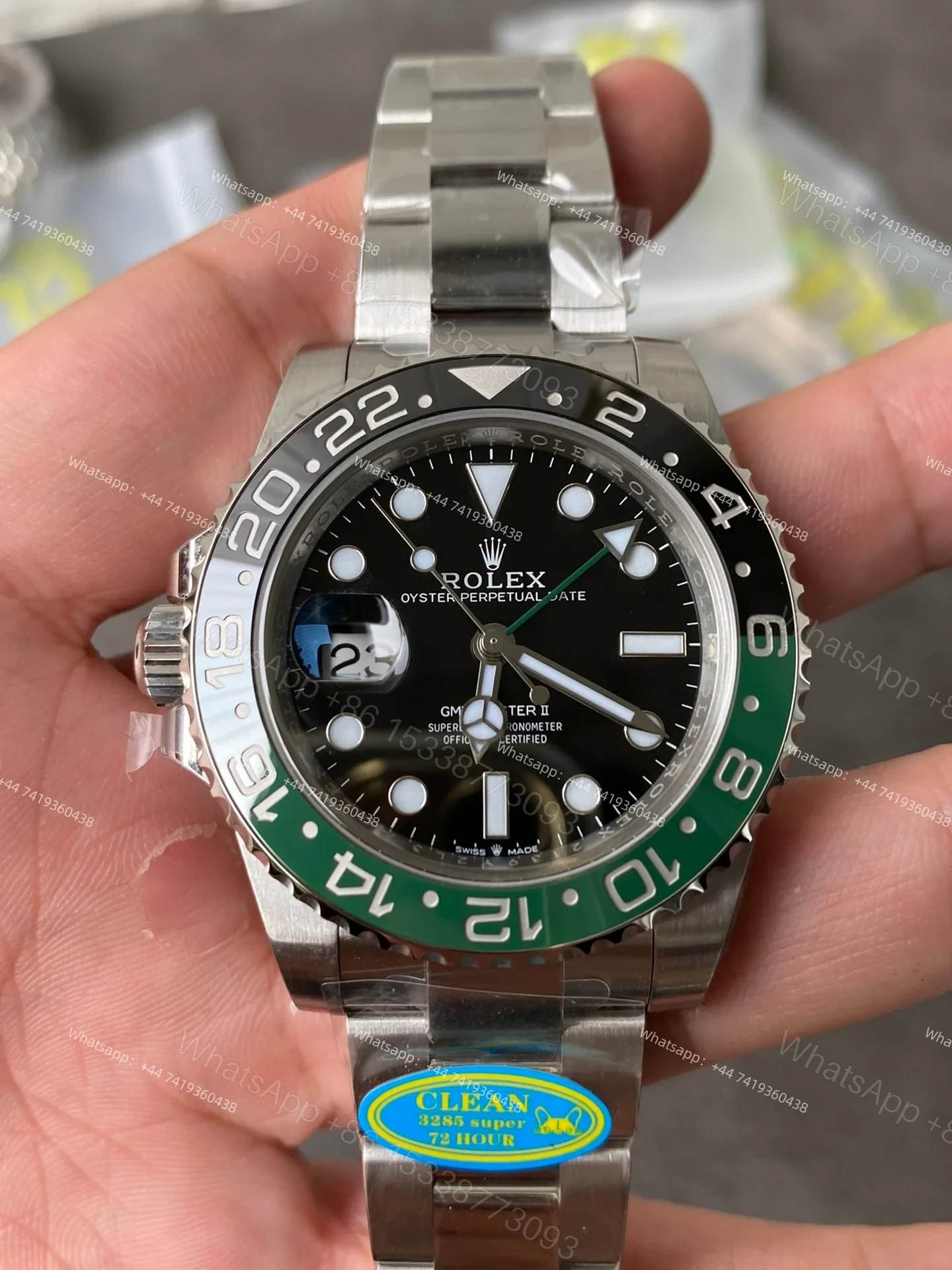 View 5 of Rolex Super Clone Watches 1:1 Sprite GMT-Master II 126720VTNR DD3285 Oyster