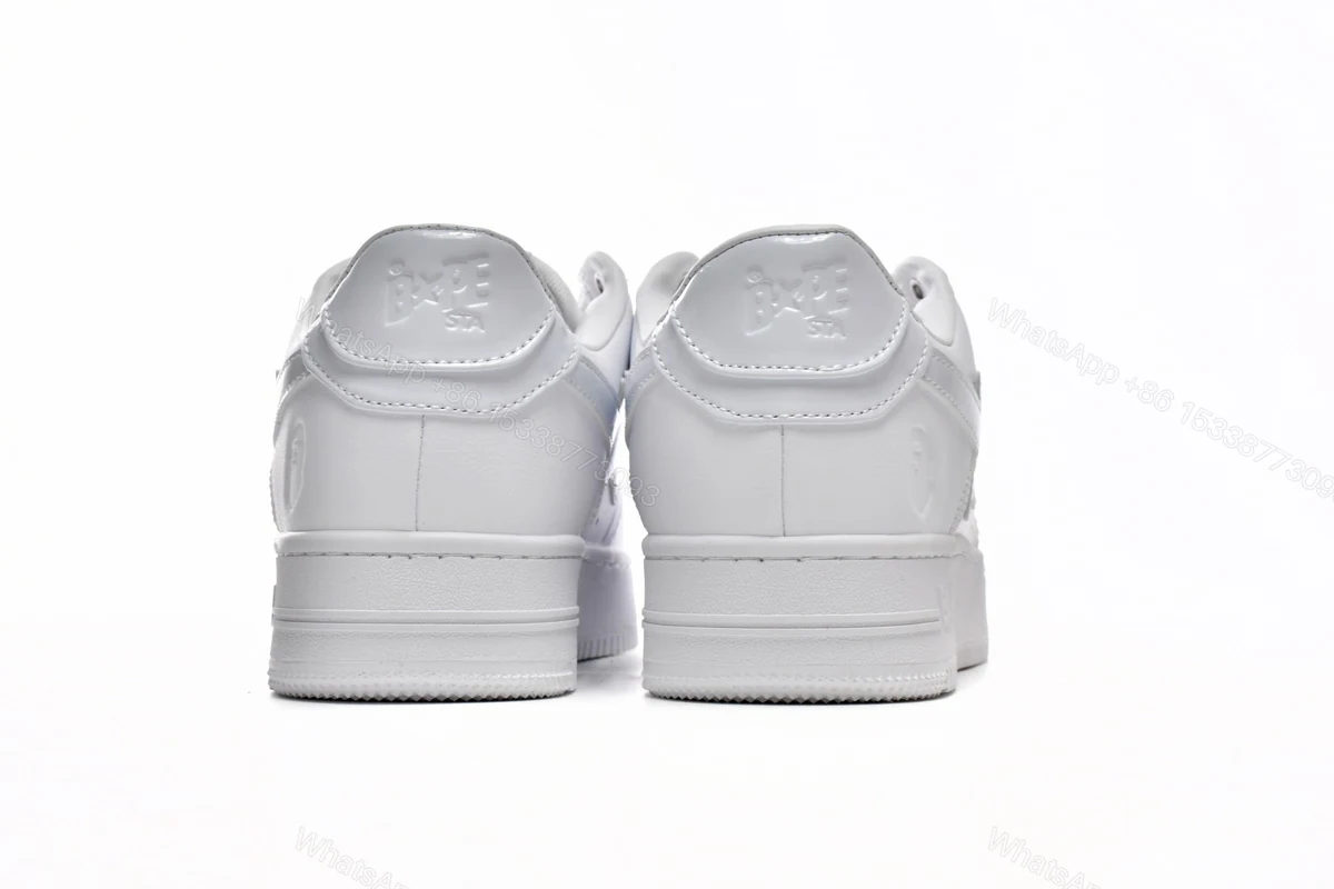 View 12 of Cheap Reps BapeSta Low White