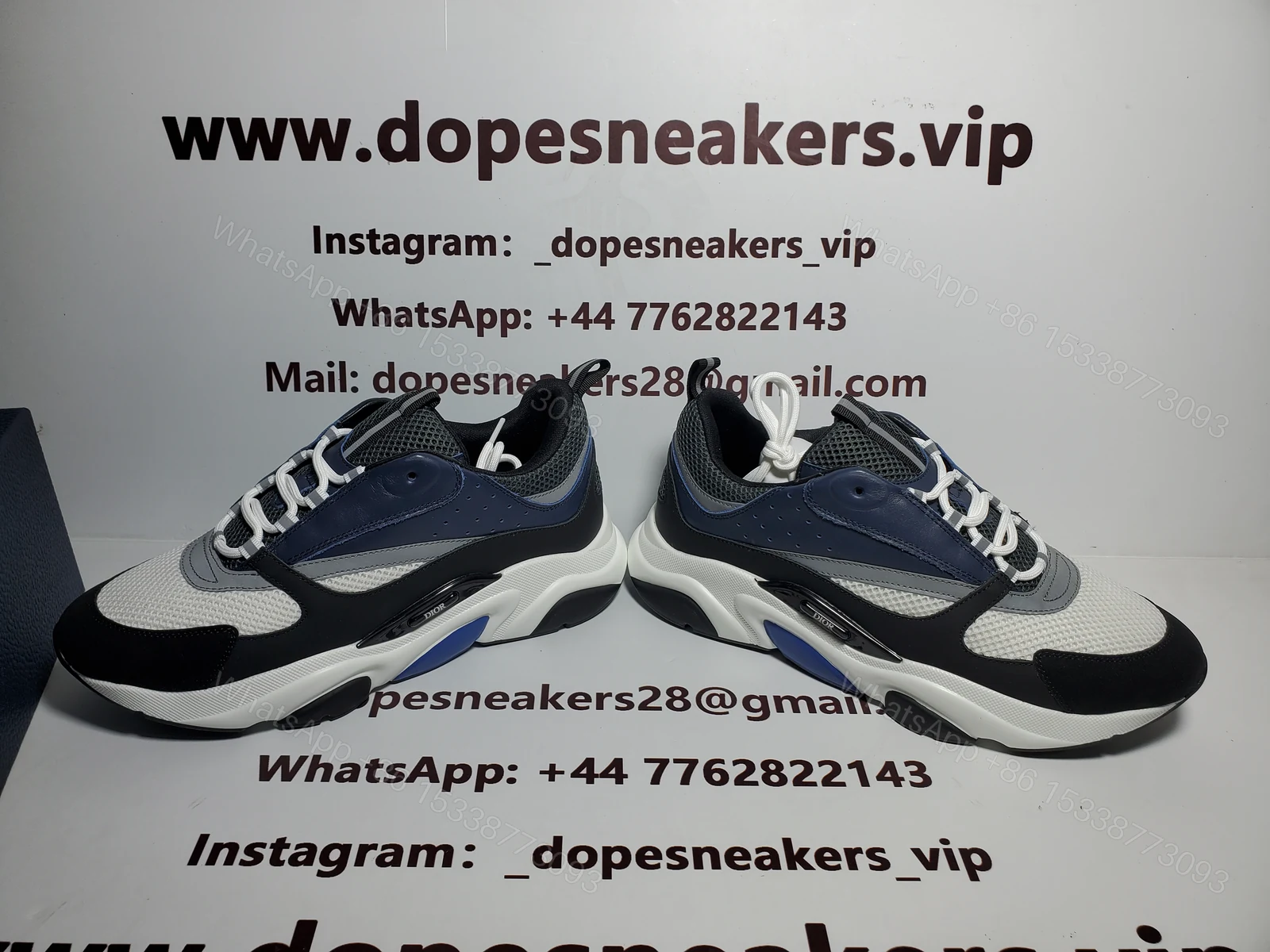View 2 of Dior B22 Blue Black 3SN231YUL_H569