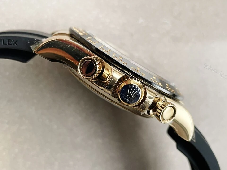 View 7 of BTF Factory 1:1 Rolex Daytona 116518 Best Edition 904L Steel Black Dial A4130