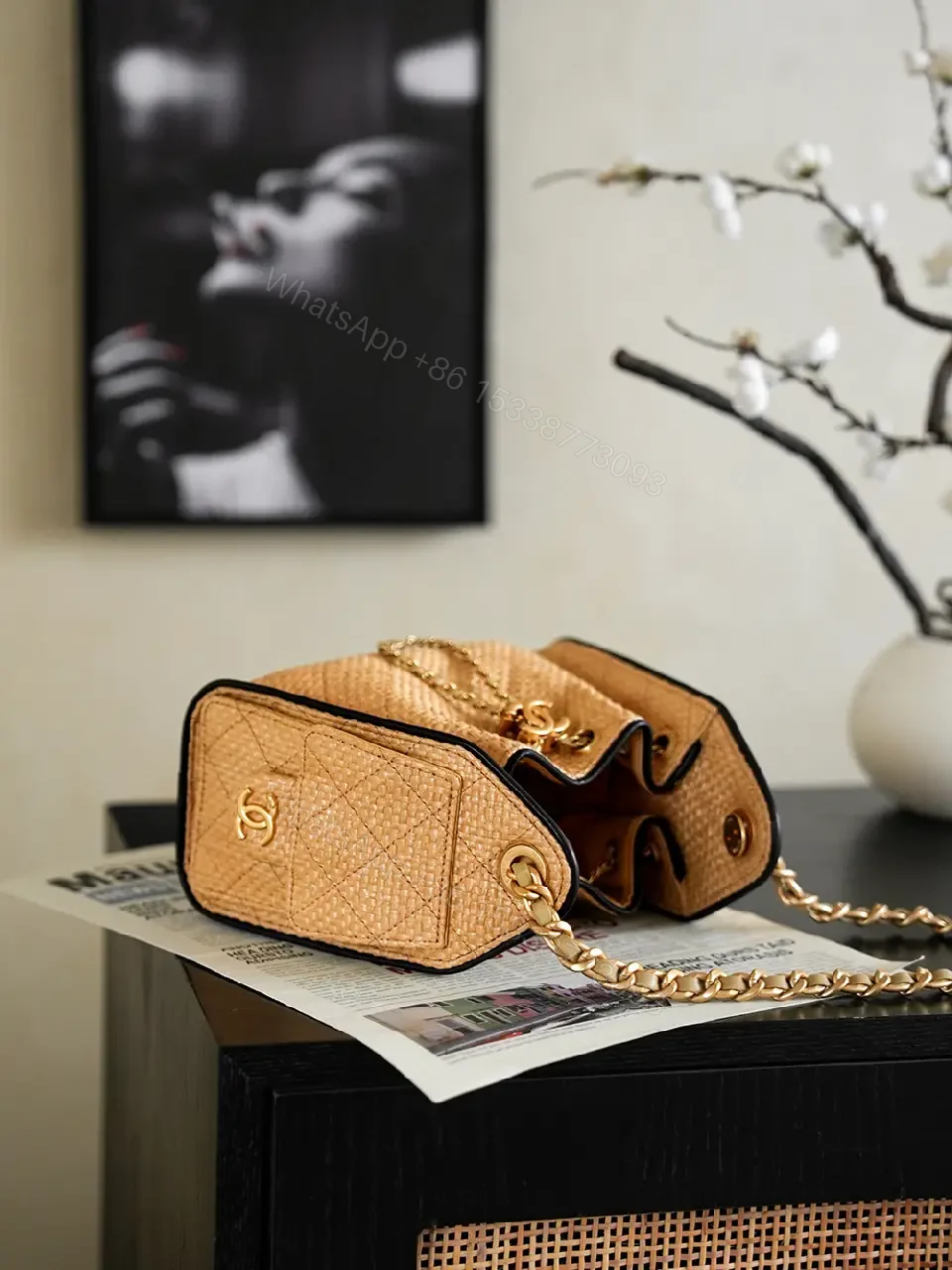 View 7 of Woven Leather Mini Bag: Sophisticated Texture, Everyday Luxury