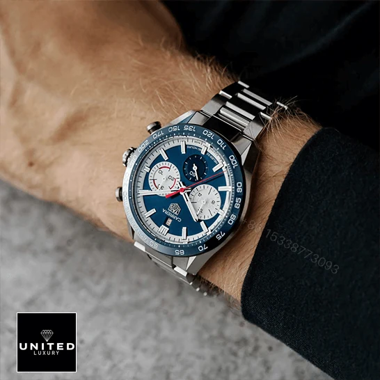 View 6 of TAG Heuer Carrera Steel Blue Replica