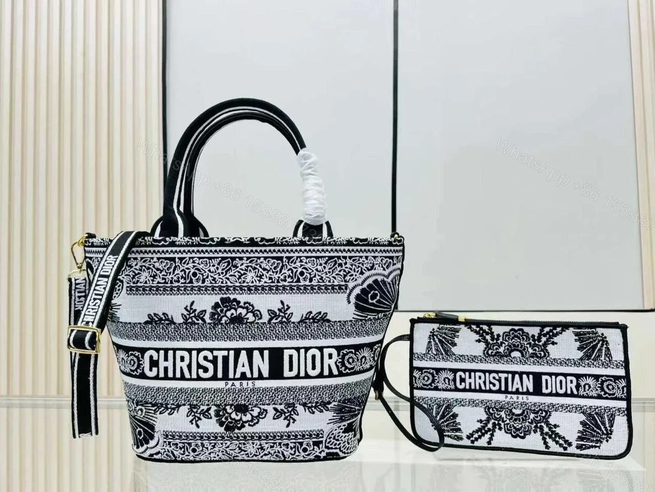 CHRISTIAN DIOR HAT BASKET BAG — view 1