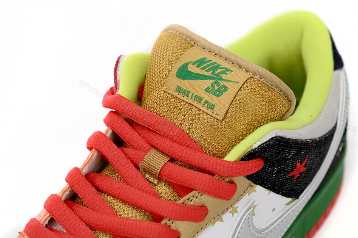 View 7 of Nike Dunk Low "What the Dunk" Colorful Pigeon 318403-141