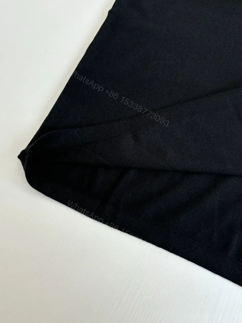 View 4 of Premium Polo Shirt in Classic Black: Subtle LV Touch