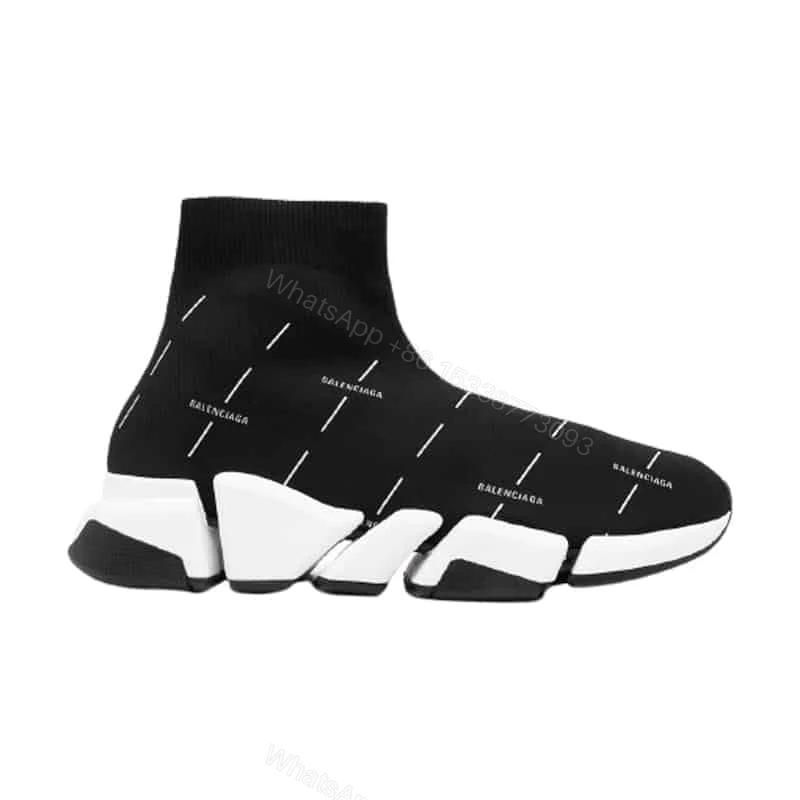 BALENCIAGA SPEED 2.0 LOGO-PRINT SNEAKERS – BB152 — view 1
