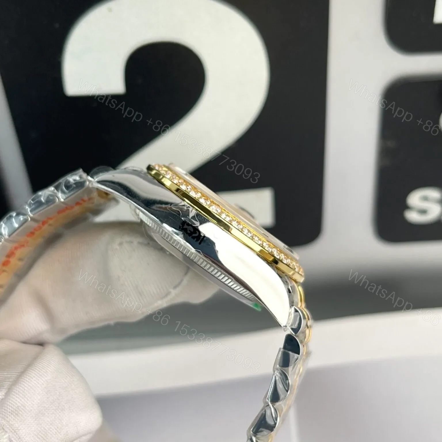 View 5 of Replica Rolex Datejust Champagne Dial 116243 36mm