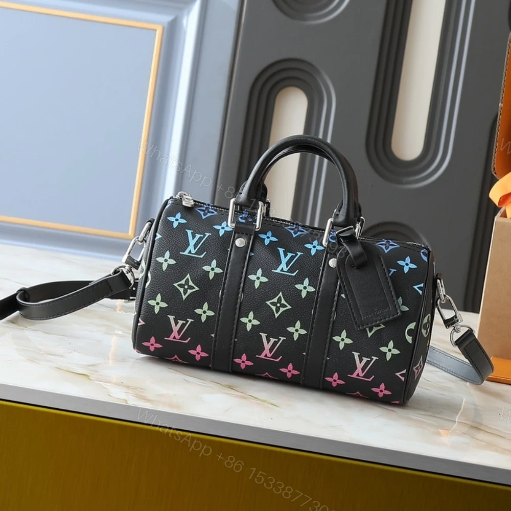 View 2 of Louis Vuitton Keepall 25 Gradient Black 25Cm