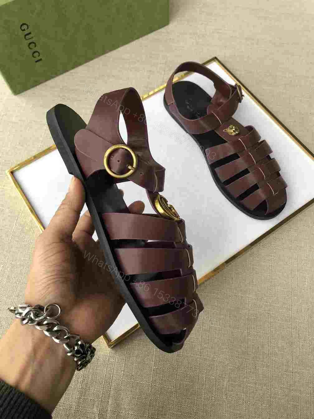 View 6 of GUCCI SANDAL WITH DOUBLE G – SDG007