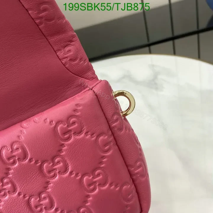 View 104 of Gucci Rosso Ancora Red Leather Mini Top Handle Bag HG258