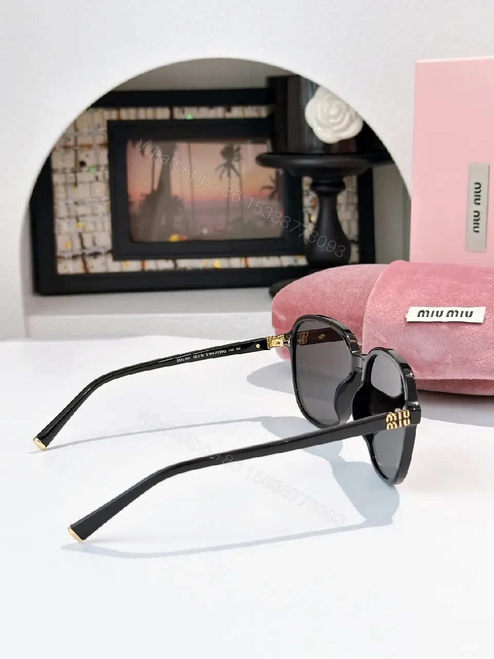 View 3 of Rounded-Square Acetate Eyewear: Luxury-Comfort Frames