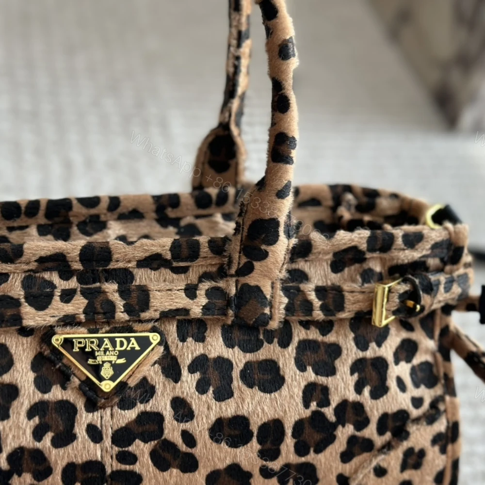 View 5 of PRADA MEDIUM PRINTED HANDBAG HONEY 32CM