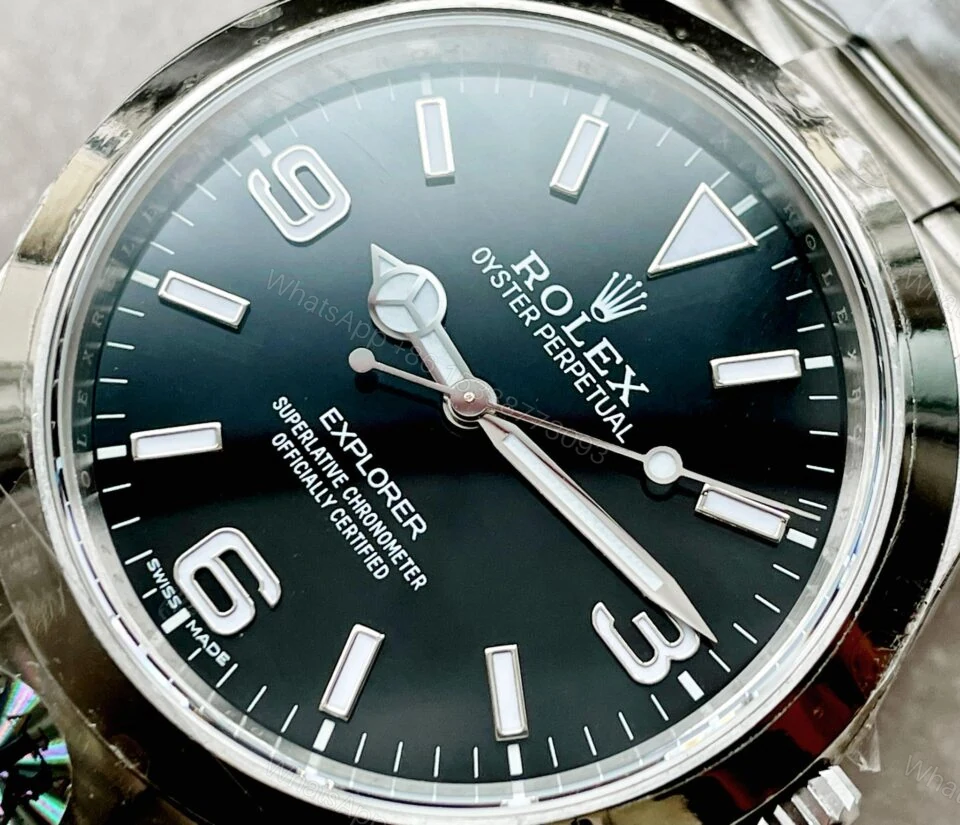 View 6 of ARF Factory 1:1 Rolex EXPLORER I 214270 39mm black dial ss strap