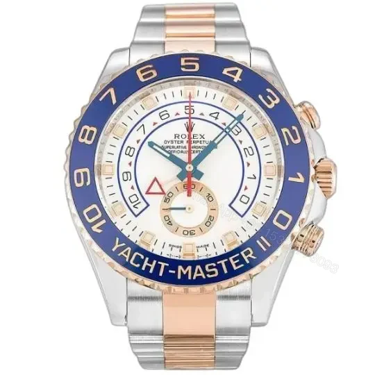 Replica yacht master 2 Everose Yacht-Master White 116681 — view 1