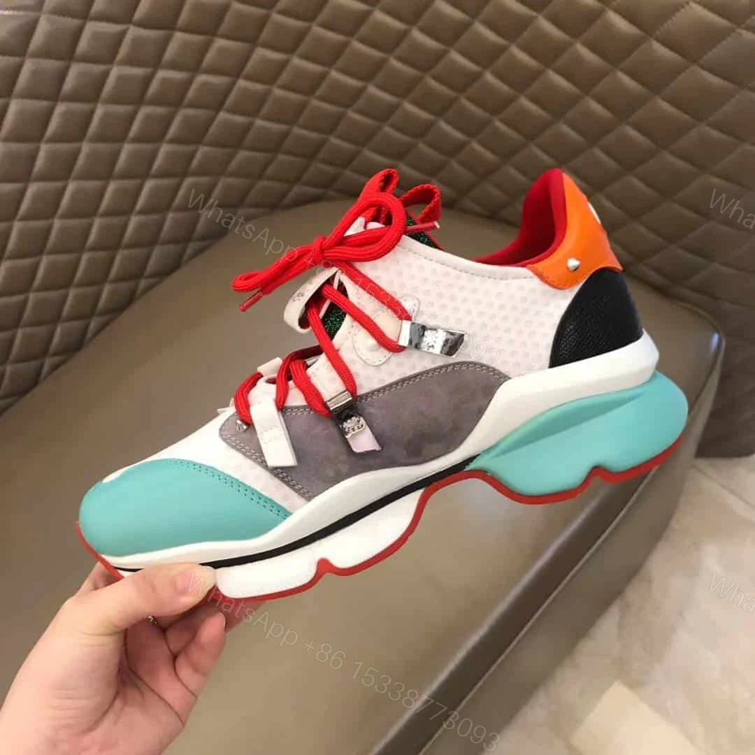 View 8 of CHRISTIAN LOUBOUTIN RED- RUNNER SNEAKER – CL53