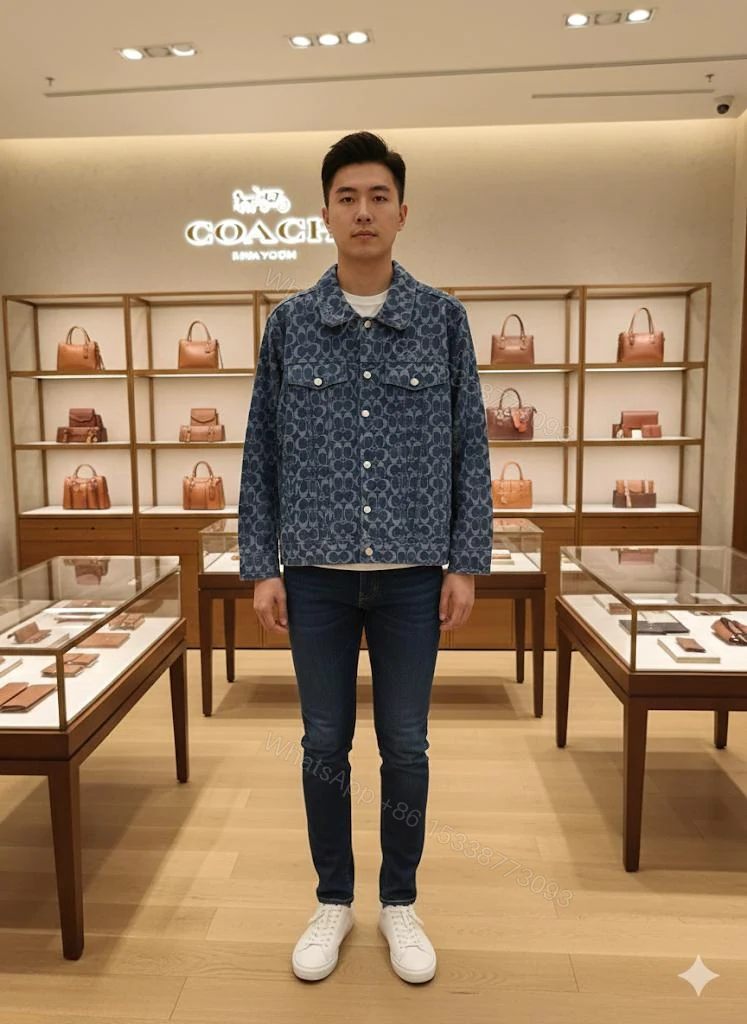 View 3 of COACH ORIGINAL IMPORTED DENIM FULL JACKETS