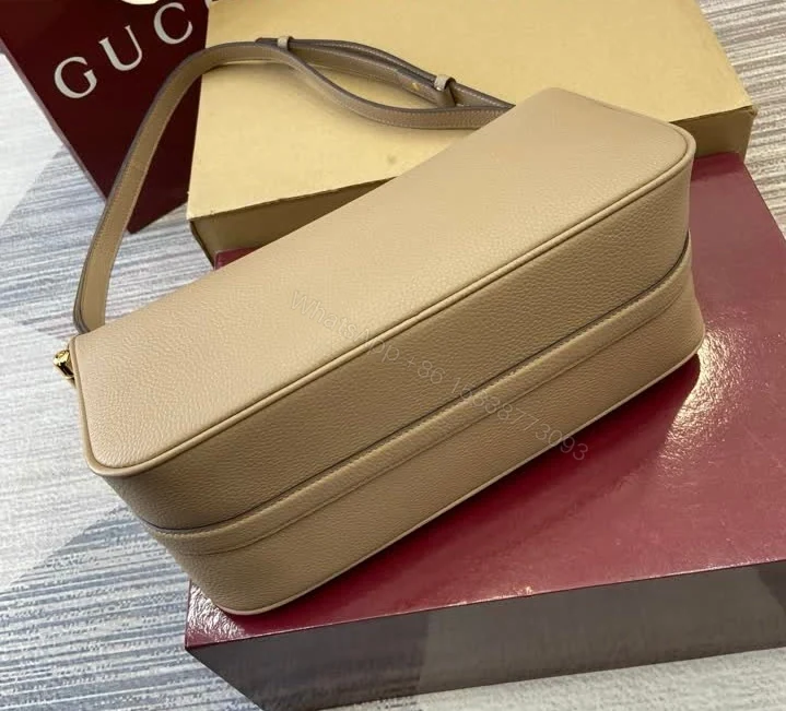 View 27 of Gucci Half Horsebit Medium Shoulder Bag TB5474