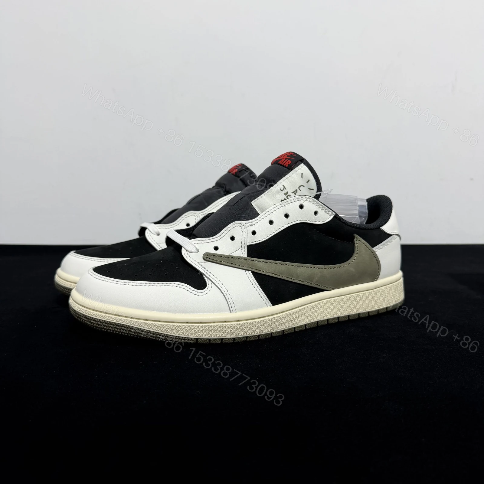 View 7 of Travis scott x Air Jordan 1 Low Olive reps