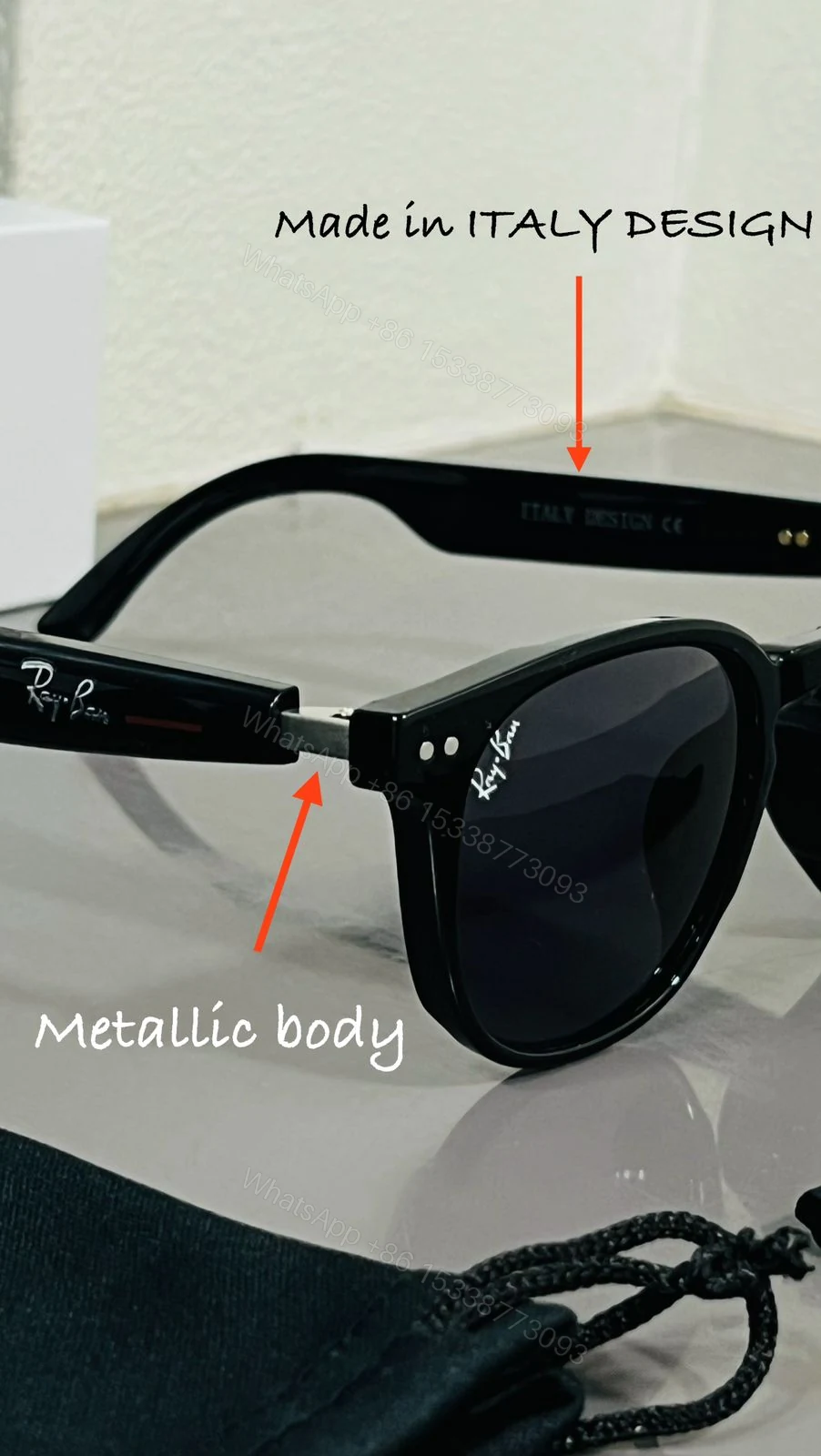 View 3 of Ray-Ban Meta Edition Smart Audio Sunglasses Matte Black