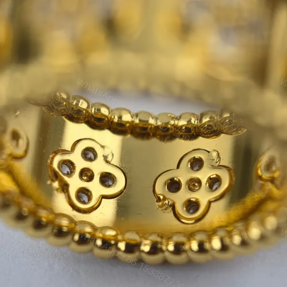 View 7 of 高仿首飾VanCleef&Arpels*RO9NC00鑲鑽萬花筒戒指黃金中號