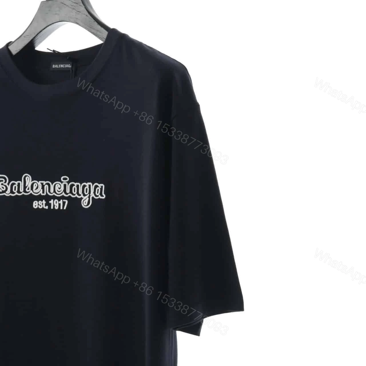 View 3 of BALENCIAGA CHEST LOGO SHORT SLEEVE T SHIRT