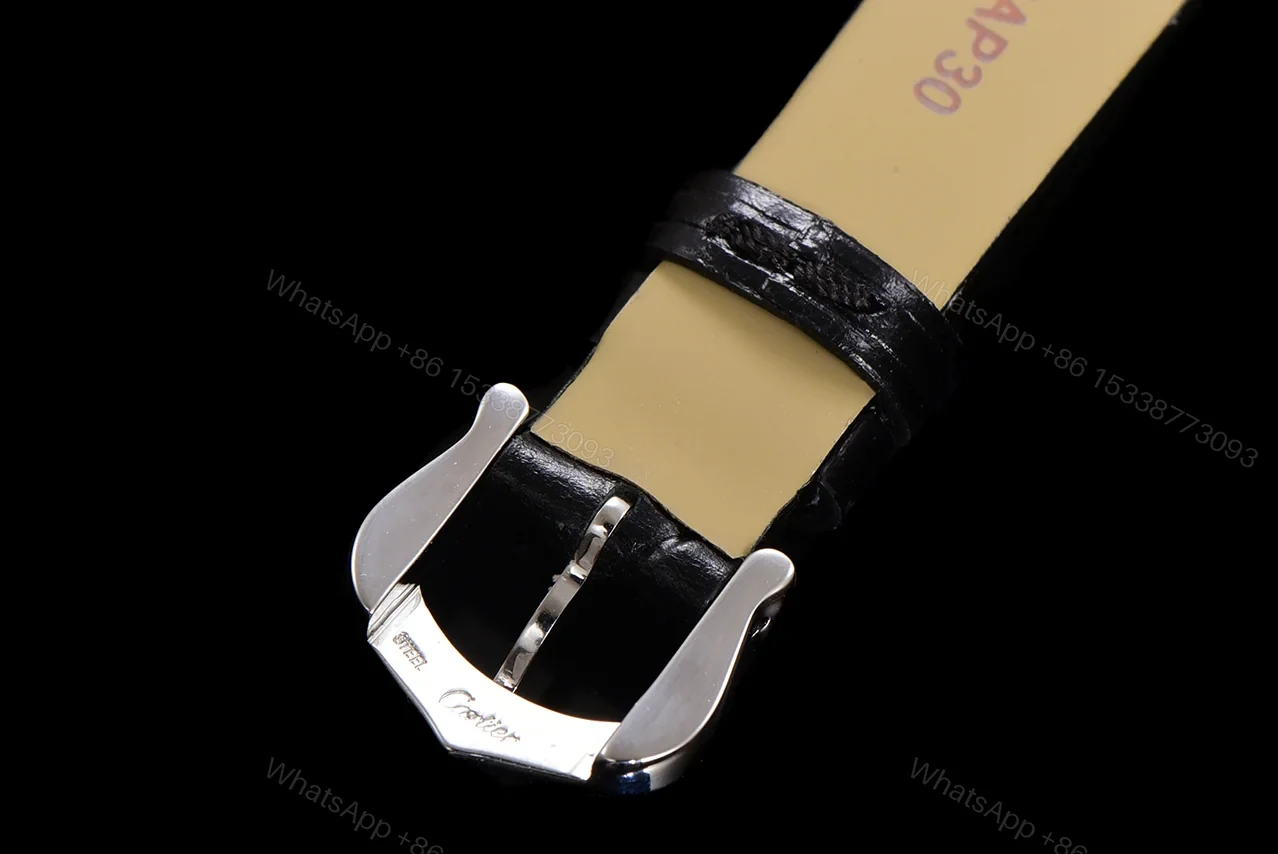 View 8 of Cartier Tank Must Small Quartz Stainless Steel Diamond Silver W4TA0016