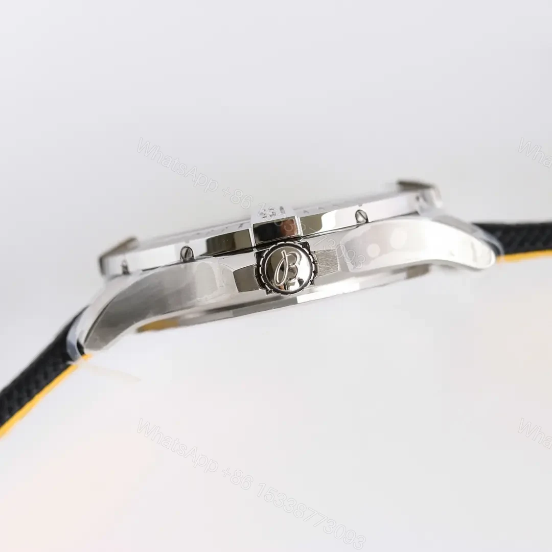 View 5 of Breitling Avenger Automatic GMT 45 Watch – Black Dial, Stainless Steel Case, Black Strap