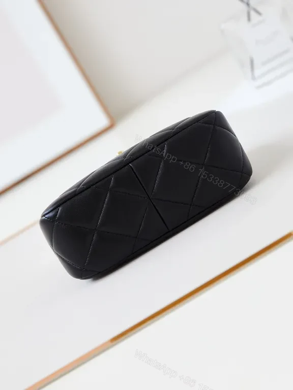 View 9 of Black Quilted Chain Bag â€“ Luxe, Iconic, Allâ€‘Day Style