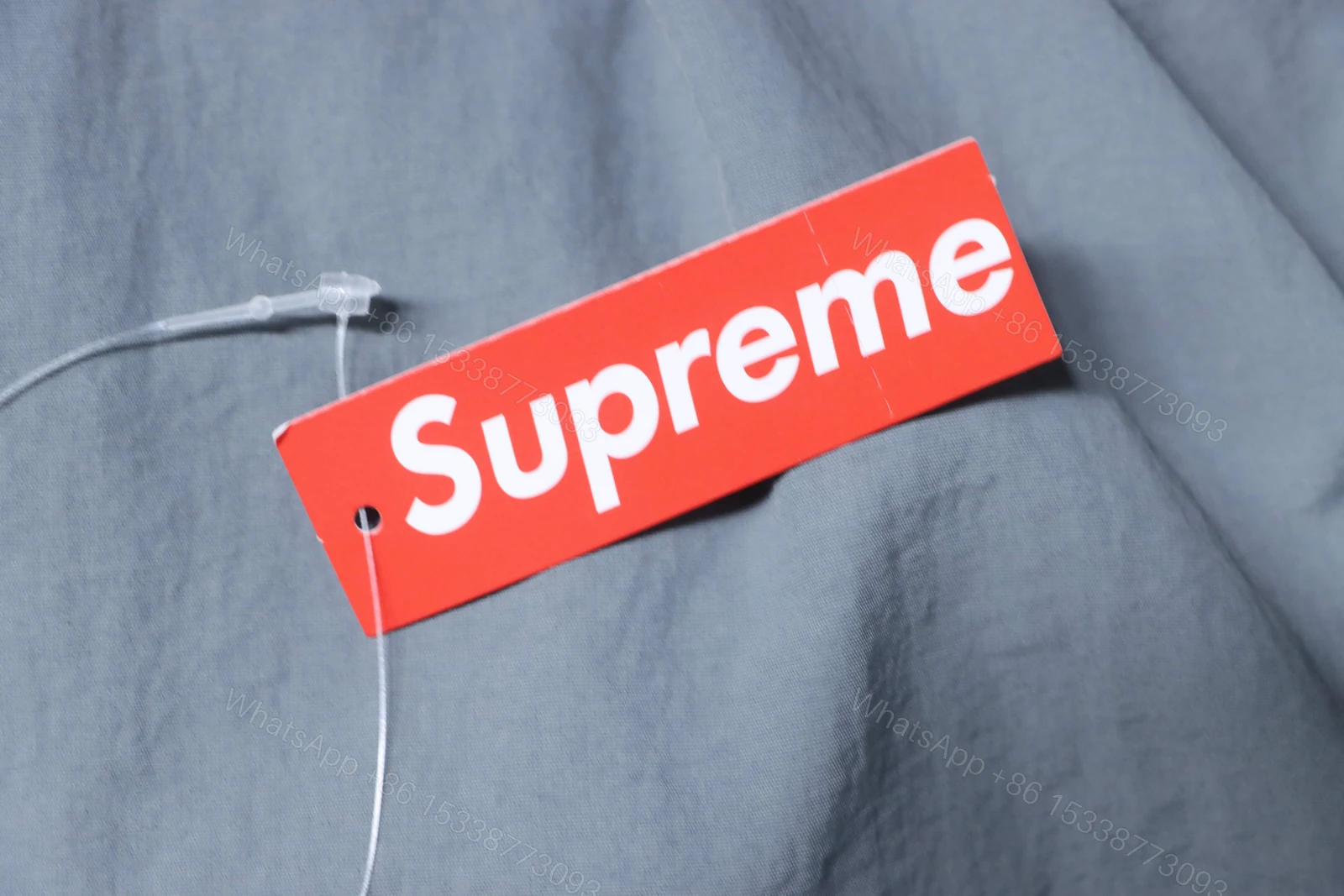 View 7 of Supreme 25FW Contrast Piping Track Jacket gray