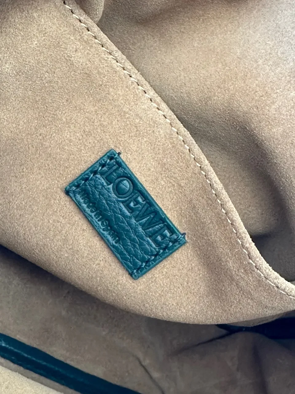 View 6 of Green Pebbled Leather Messenger: Structured, Compact, Crossbody Style
