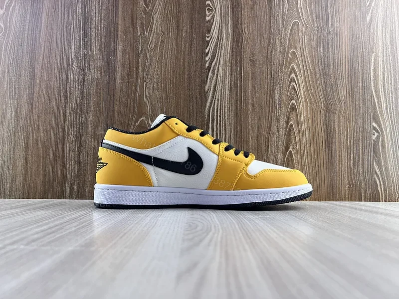 View 11 of Sunburst Yellow Leather Sneakers: High-Top Luxury Comfort