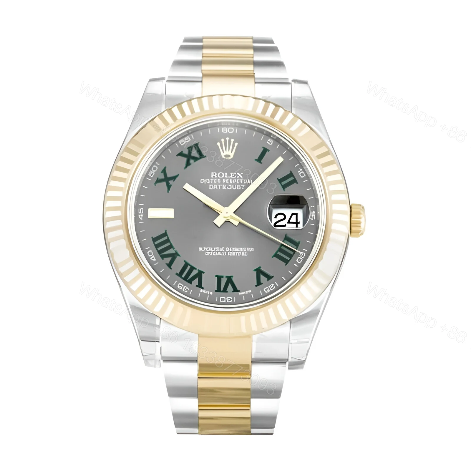 Rolex Datejust 116333-0001 Grey Roman Replica — view 1