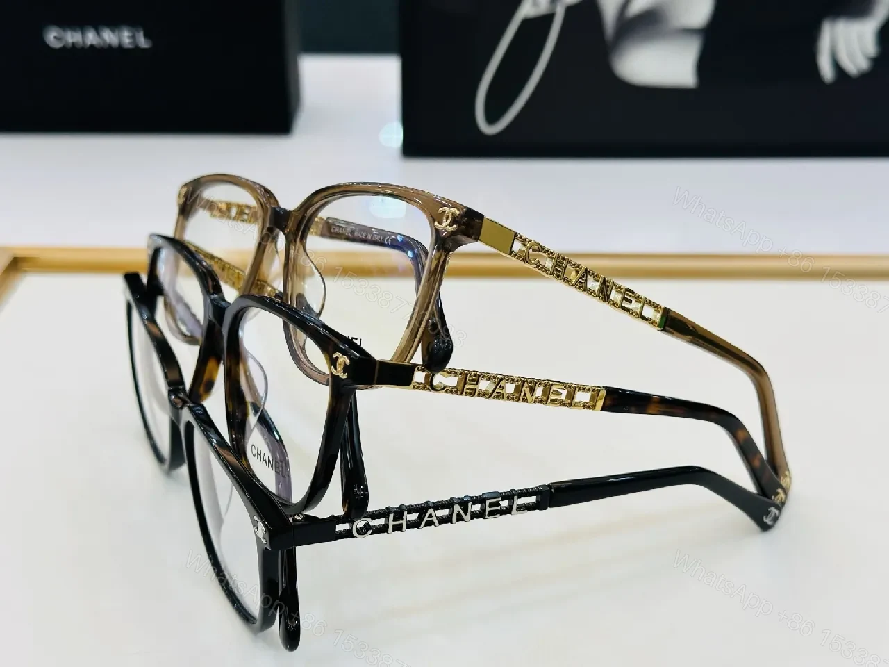 View 6 of Chic Square Eyewear: Luxury Comfort Glasses Without Brand Names
