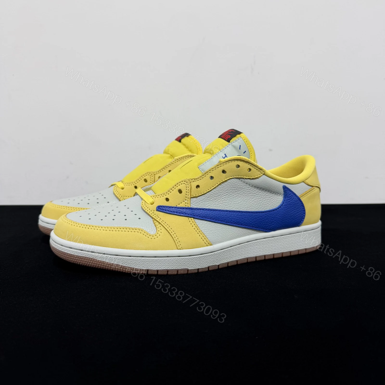 View 7 of Travis Scott x Air Jordan 1 Low OG Canary Reps