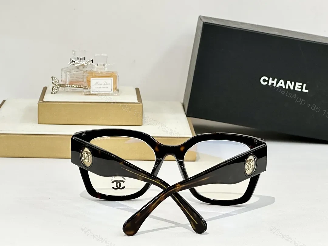 View 8 of Noir Acetate Bold-Frame Eyewear: Luxury Everyday Glasses