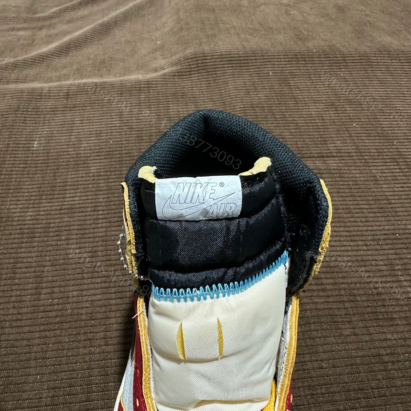 View 8 of Jordan 1 Retro High OG SP Union LA Chicago Shadow