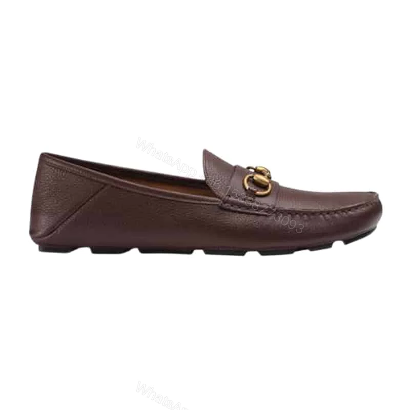 GUCCI LEATHER DRIVER WITH HORSEBIT – LDG004 — view 1