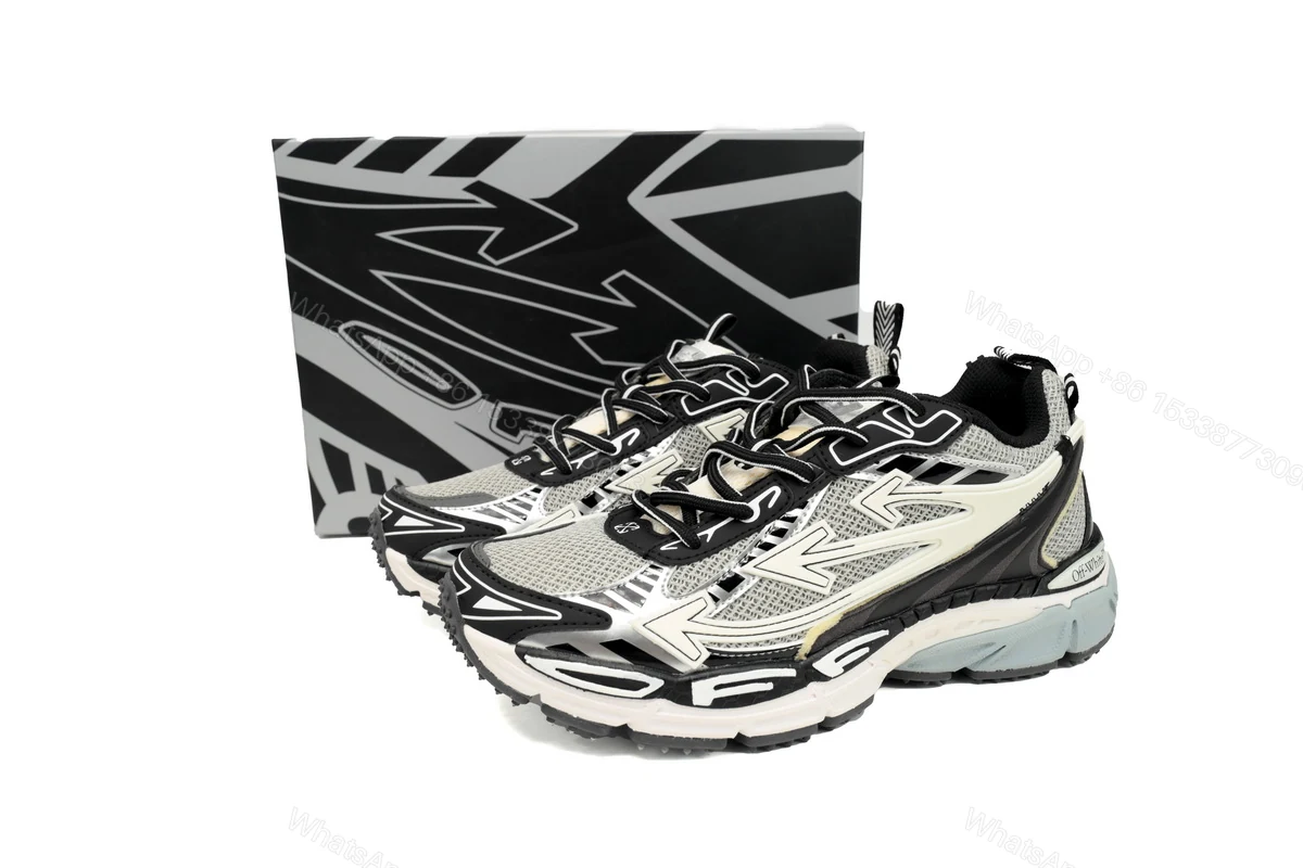 View 3 of OFF-WHITE Out Of Blue Silver white OIIA295F24 FAB00 10001