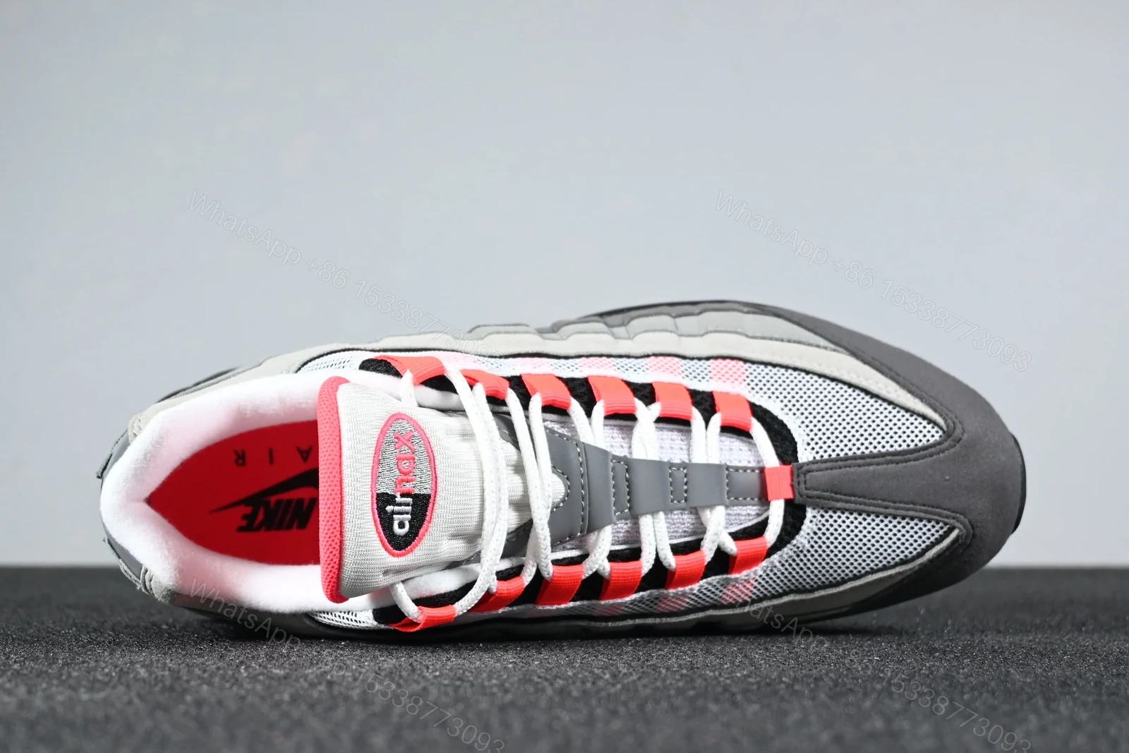View 3 of Nike Air Max 95 OG Solar Red (2018)