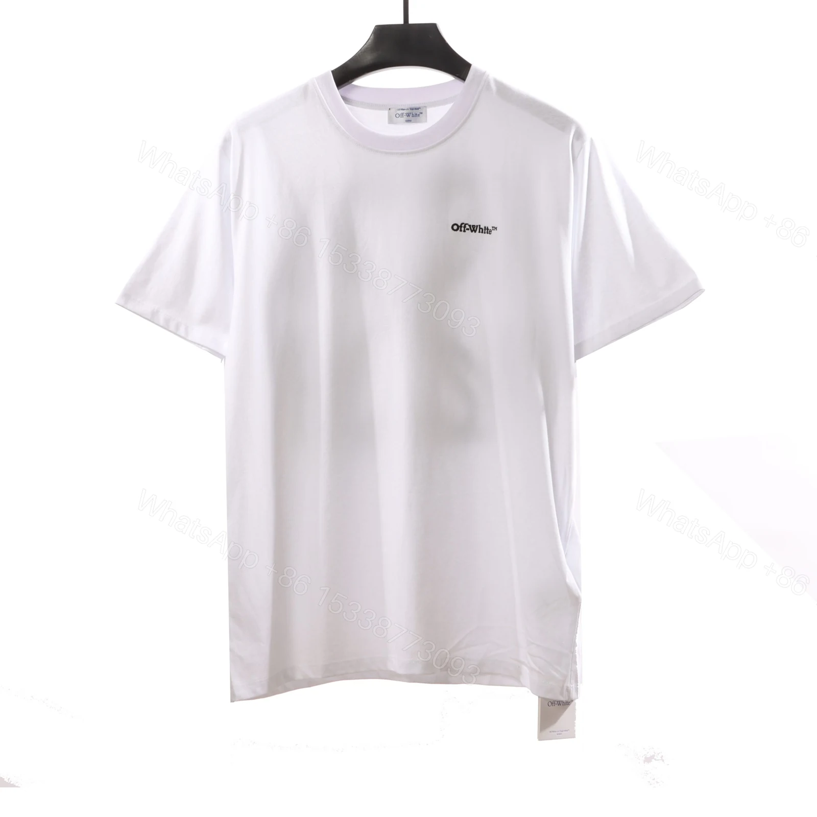 View 4 of Off-White Embroidered Arrow White T-Shirt