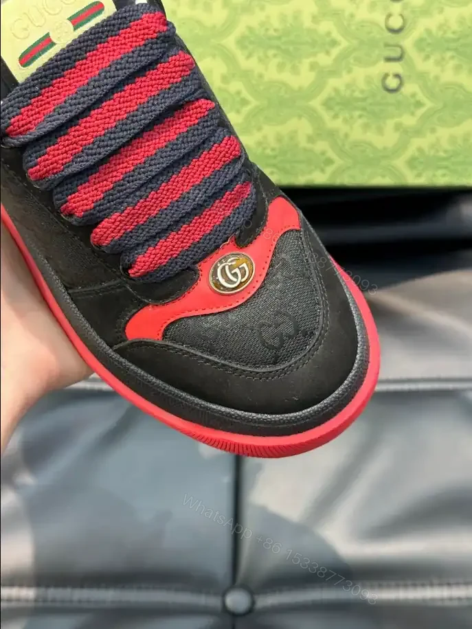 View 4 of GUCCI SCREENER GG TRAINER SNEAKERS BLACK GG CANVAS – GC174