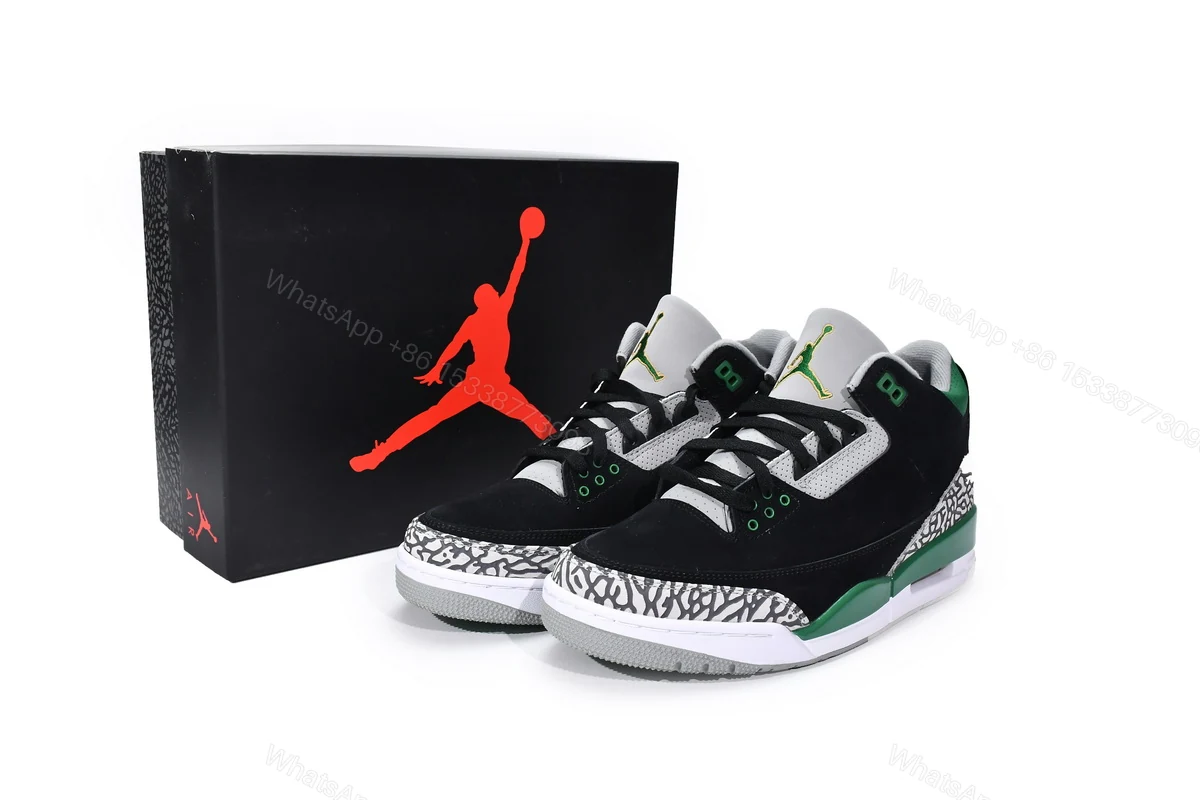 Air Jordan 3 Retro Pine Green CT8532-030 — view 2