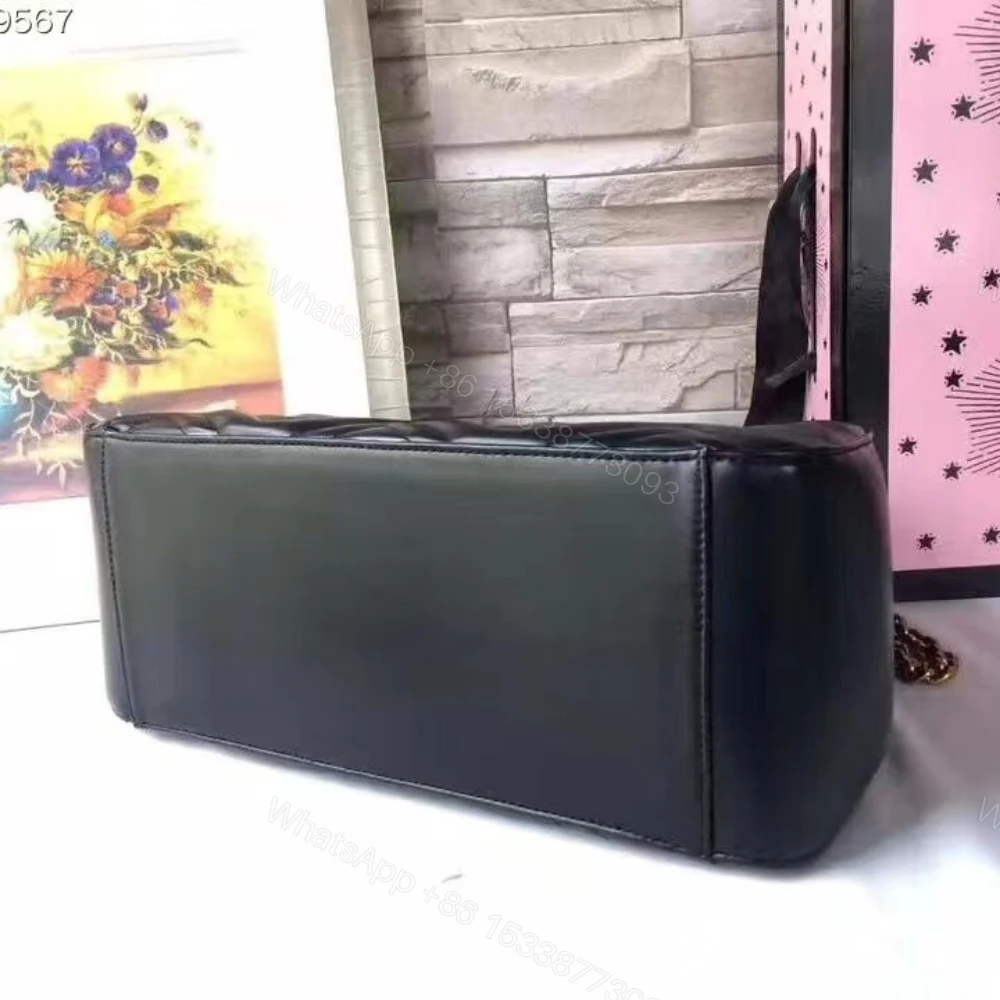 View 5 of Gucci GG Marmont Shoulder Bag Black 32Cm 453569 DRW1T 1000
