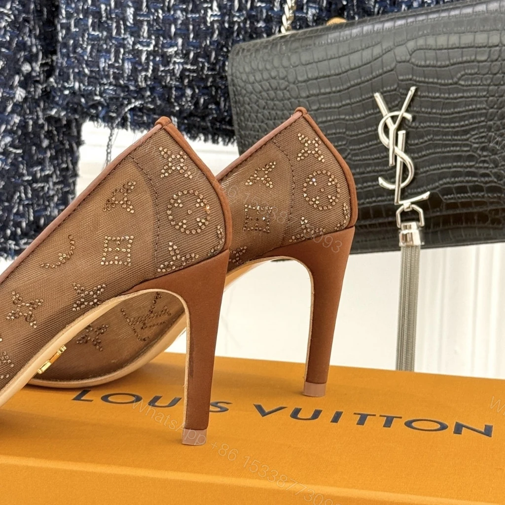 View 6 of Louis Vuitton Gala Pump Brown 1AIFJD