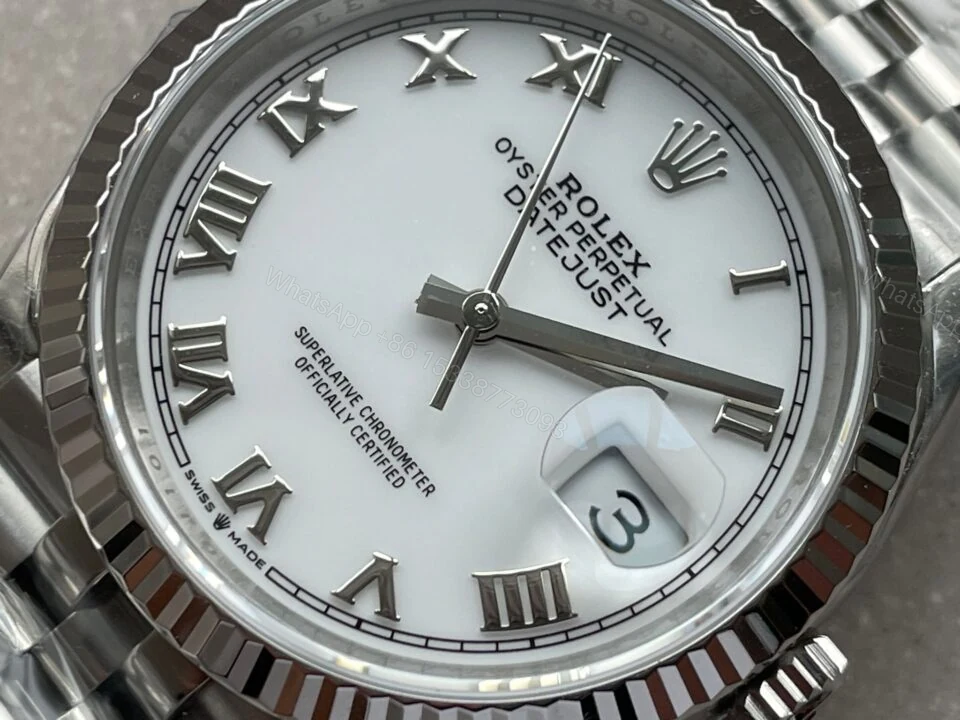 View 7 of VSF Factory 1:1 Rolex Datejust 41mm 16030 Roman markers White dial VS3235
