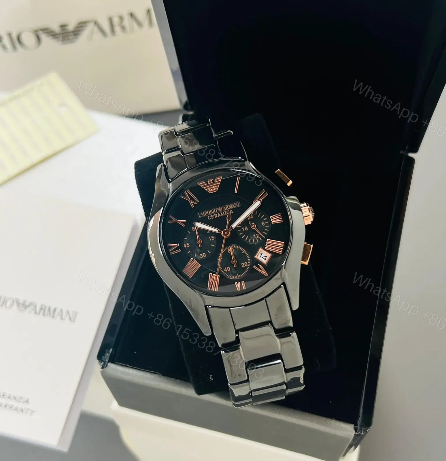 View 3 of Emporio Armani For Mens Model No – AR1410 Case Size – 38mm