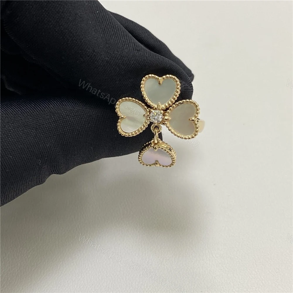 View 3 of Van Cleef &Arpels Sweet Alhambra Effeuillage Ring VCARN5P300