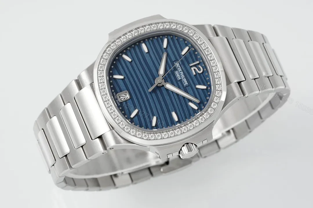 View 5 of Patek Philippe Blue Nautilus Ladies Watch