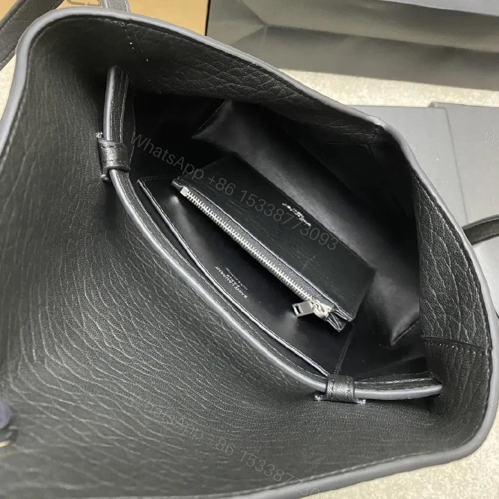 View 6 of Chic Black Leather Shoulder Bag — Elevated Everyday Luxury